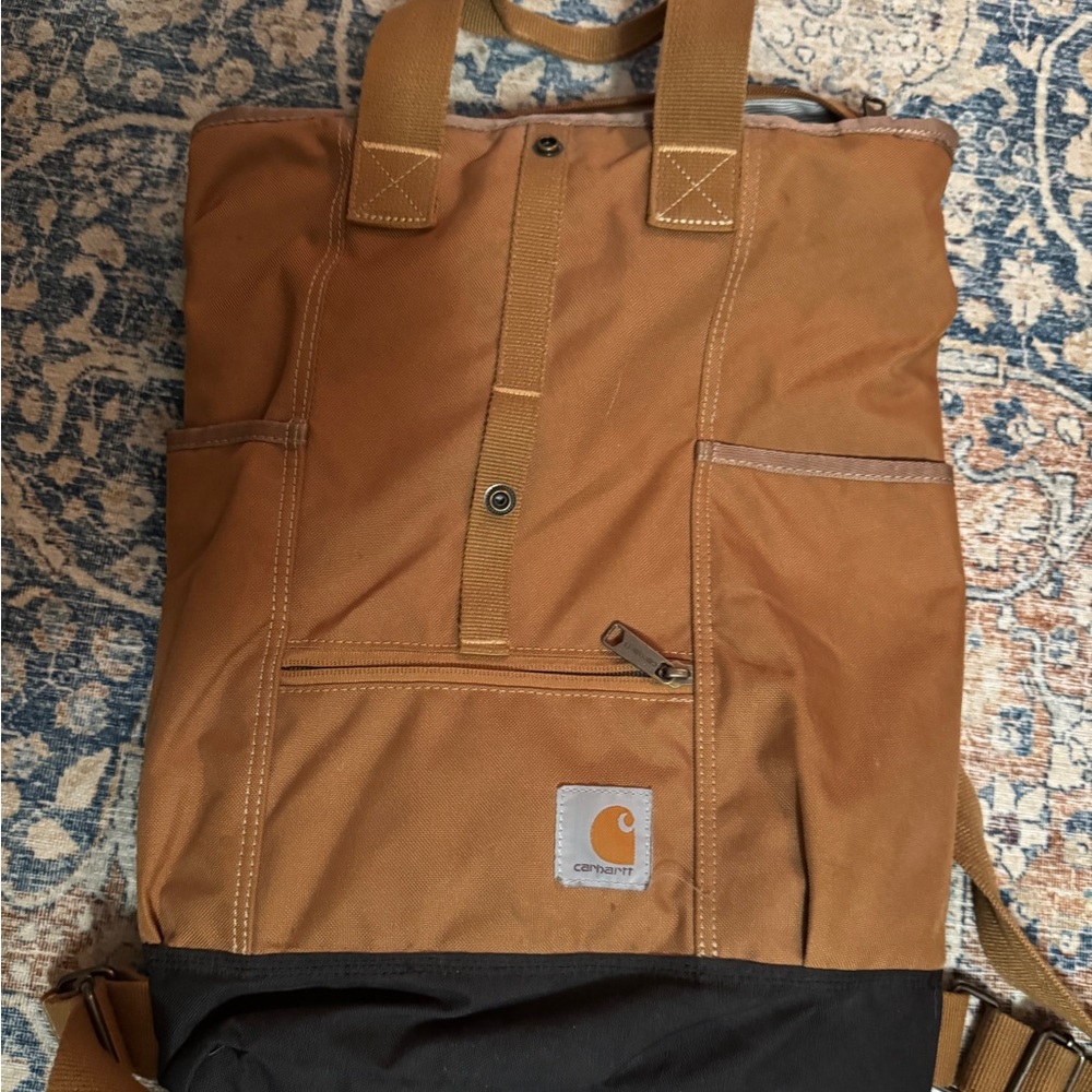 Carhartt Tan and Black Men's Backpack